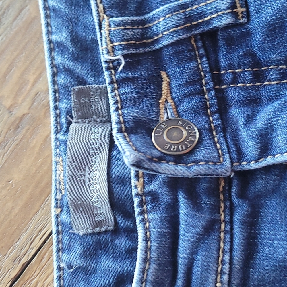 LL Bean Signature Raw Hem Jeans